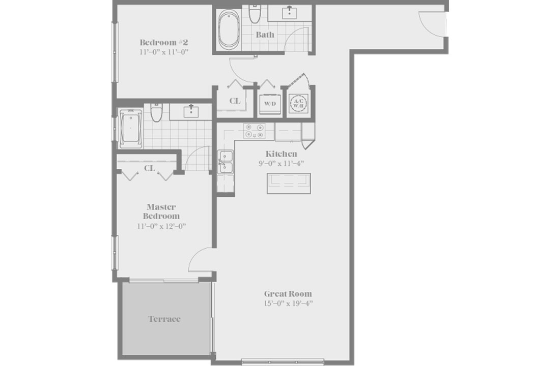 Planimetria Suite Miami- Prince's Suite Roma